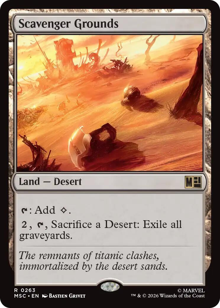 Image for Scavenger Grounds (263) (MSC) - Magic: The Gathering