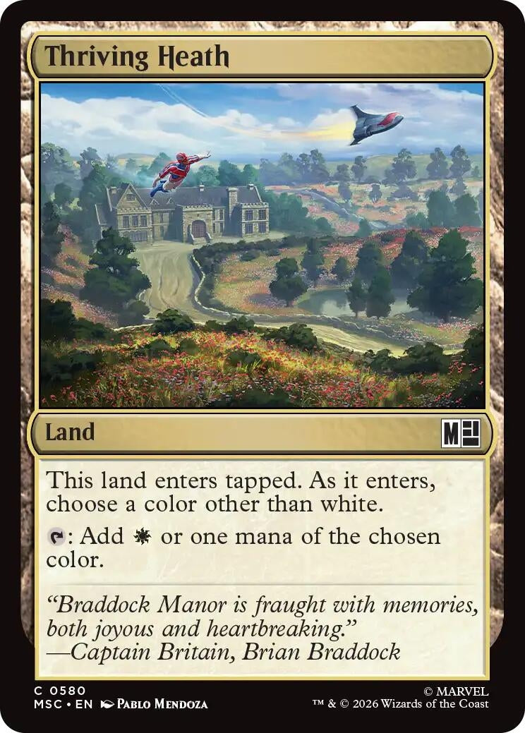Image for Thriving Heath (580) (MSC) - Magic: The Gathering