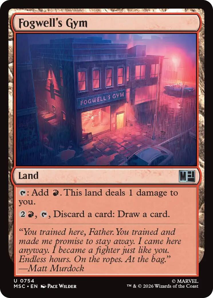 Image for Fogwell's Gym (754) (MSC) - Magic: The Gathering