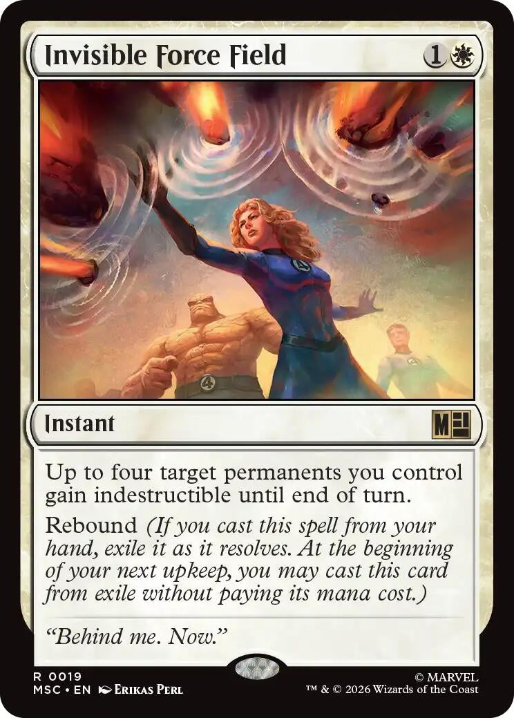 Image for Invisible Force Field (19) (MSC) - Magic: The Gathering