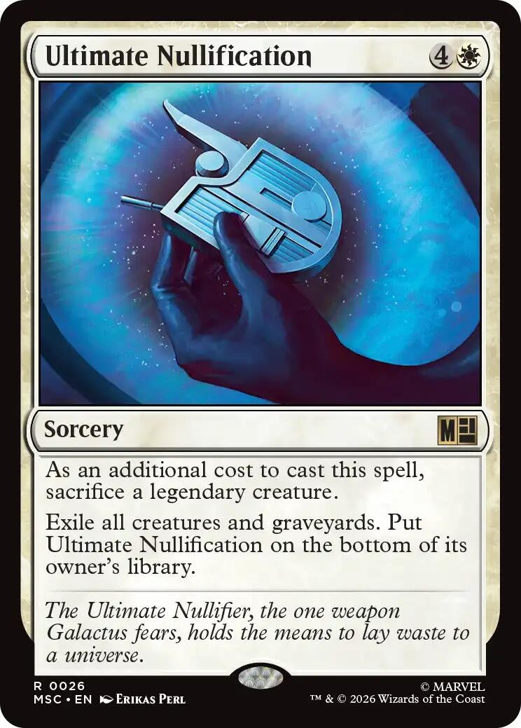 Image for Ultimate Nullification (Surge Foil) (26) (MSC) - Magic: The Gathering