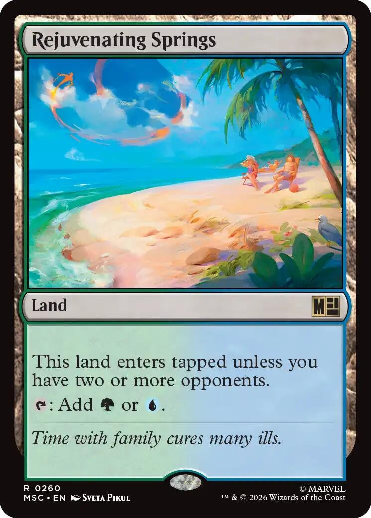 Image for Rejuvenating Springs (260) (MSC) - Magic: The Gathering