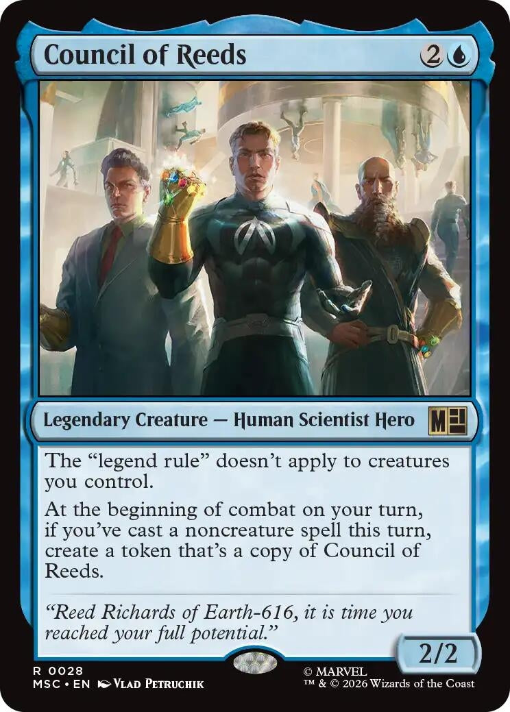 Image for Council of Reeds (Surge Foil) (28) (MSC) - Magic: The Gathering