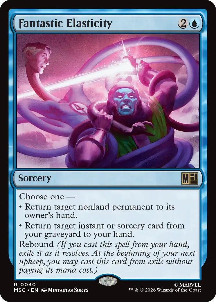 Image for Fantastic Elasticity (Surge Foil) (30) (MSC) - Magic: The Gathering