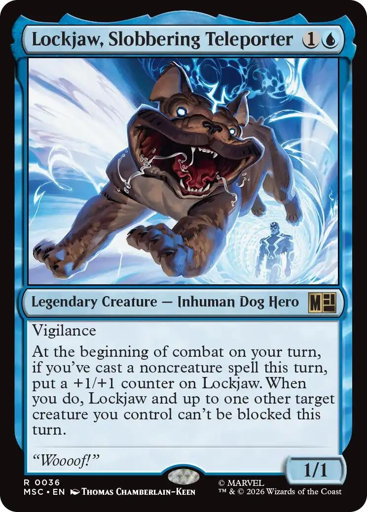 Image for Lockjaw, Slobbering Teleporter (36) (MSC) - Magic: The Gathering