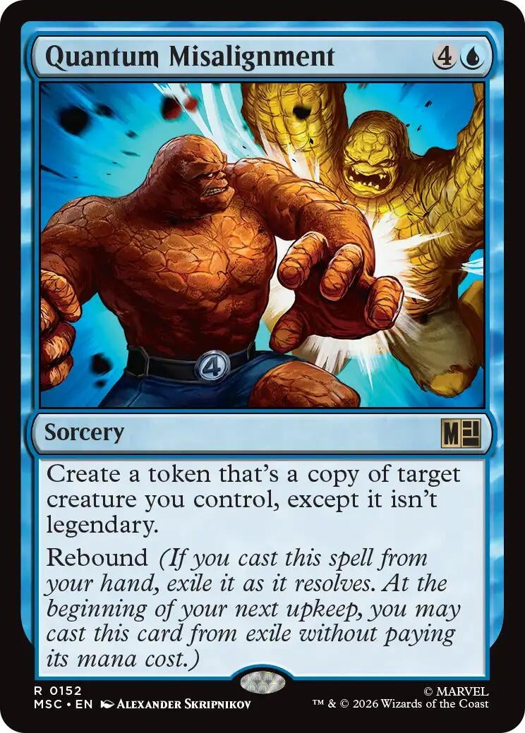 Image for Quantum Misalignment (152) (MSC) - Magic: The Gathering