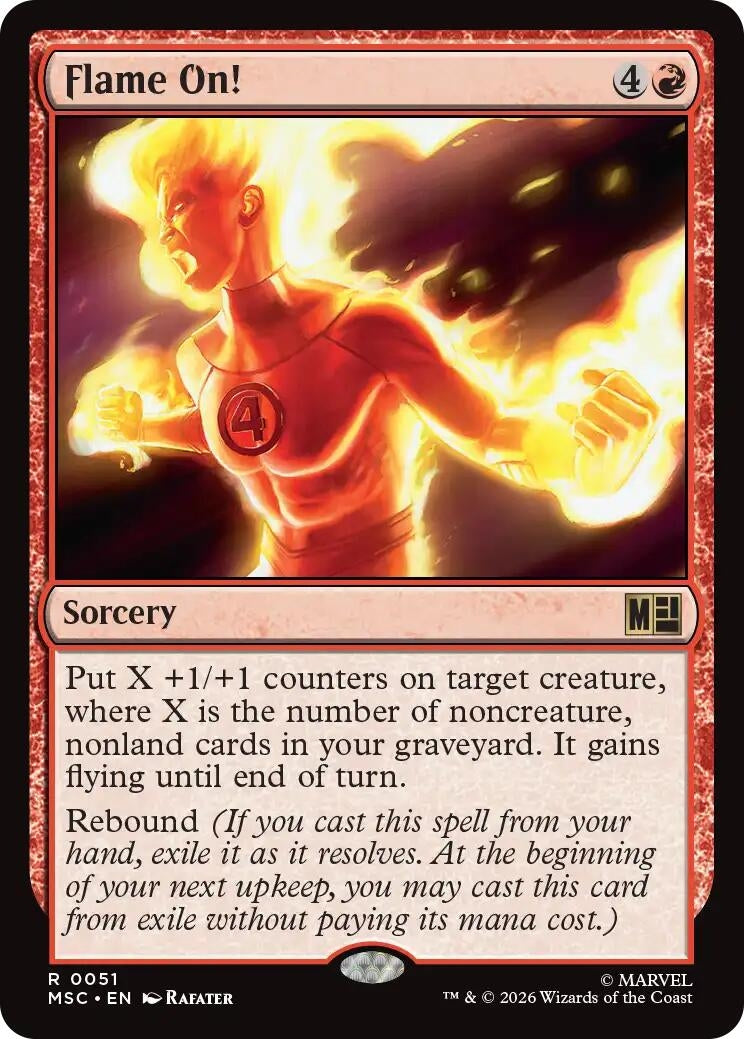 Image for Flame On! (51) (MSC) - Magic: The Gathering