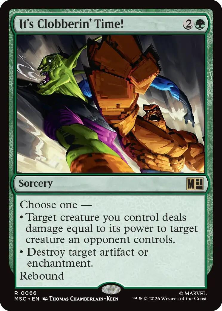 Image for It's Clobberin' Time! (66) (MSC) - Magic: The Gathering