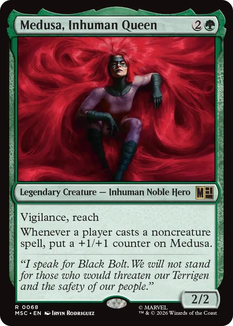 Image for Medusa, Inhuman Queen (68) (MSC) - Magic: The Gathering