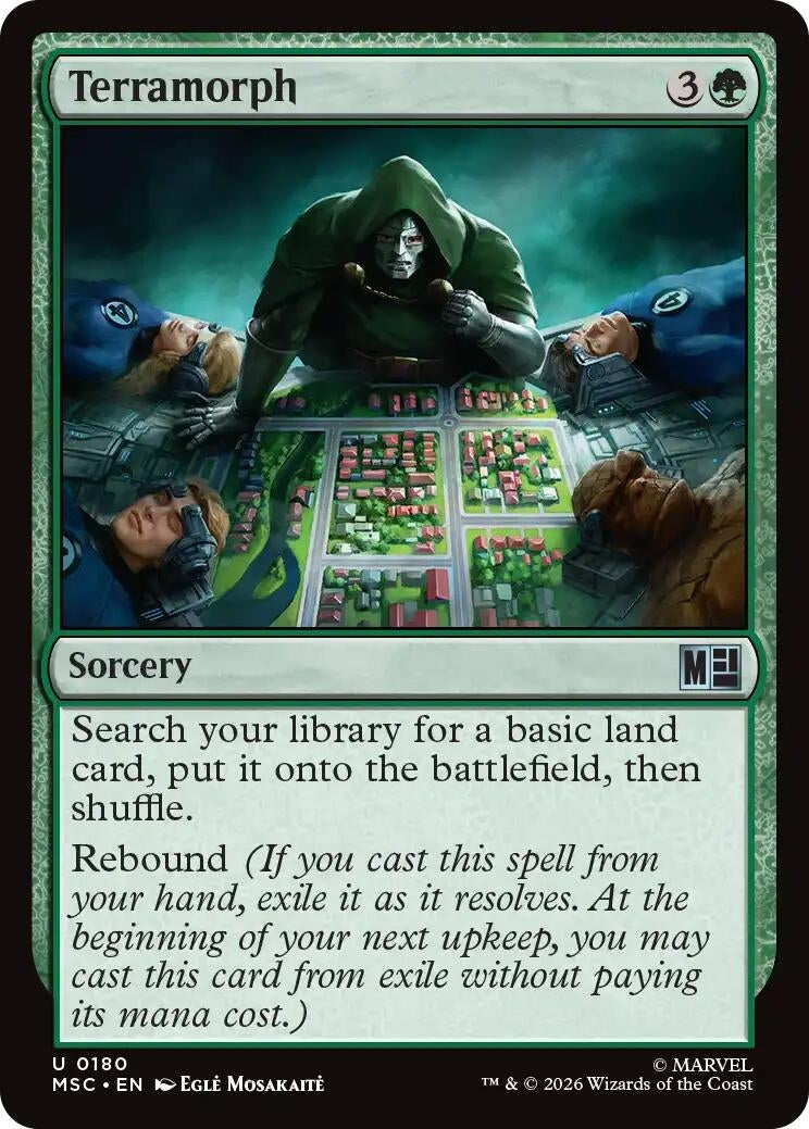 Image for Terramorph (Surge Foil) (180) (MSC) - Magic: The Gathering