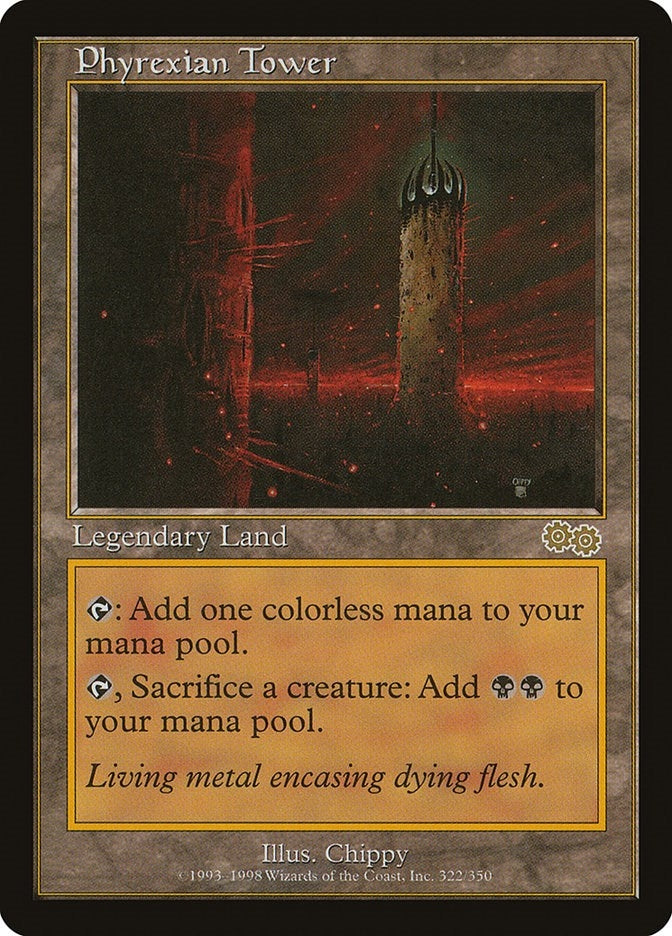 Image for Phyrexian Tower (322) (USG) - Magic: The Gathering