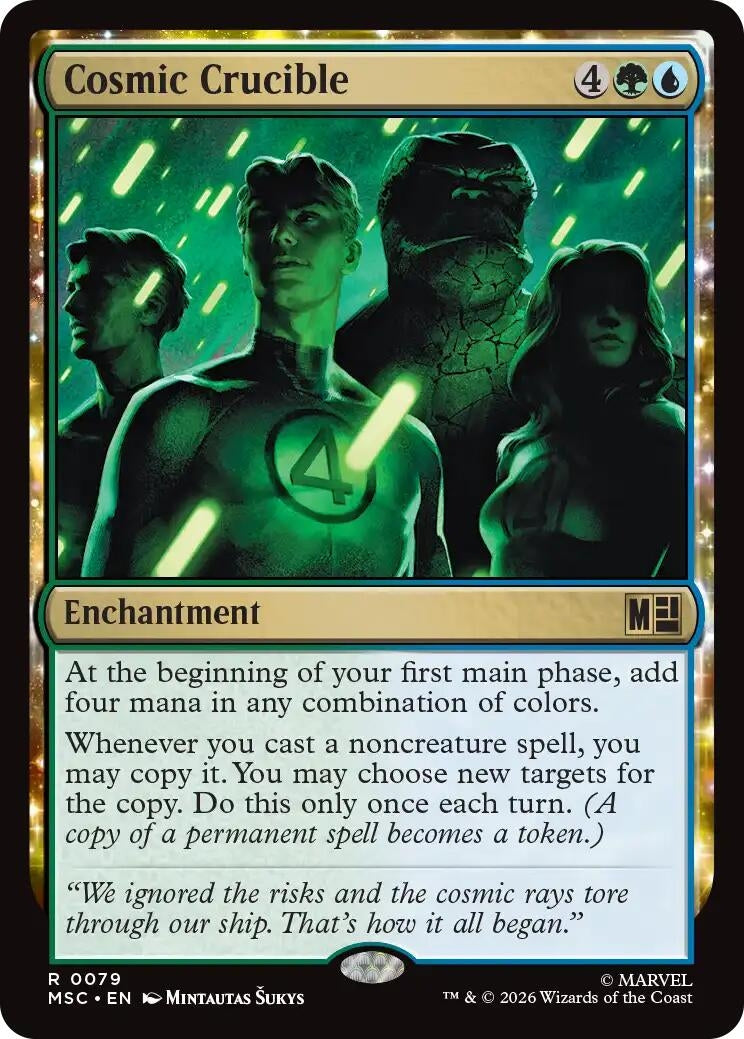 Image for Cosmic Crucible (Surge Foil) (79) (MSC) - Magic: The Gathering