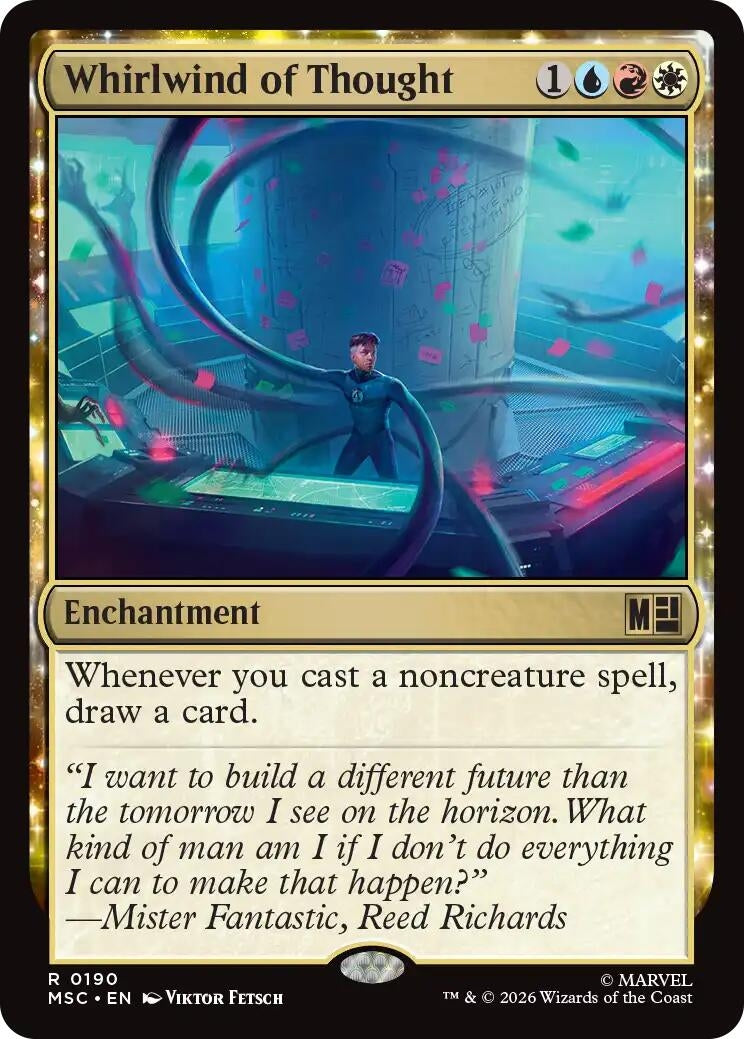 Image for Whirlwind of Thought (190) (MSC) - Magic: The Gathering