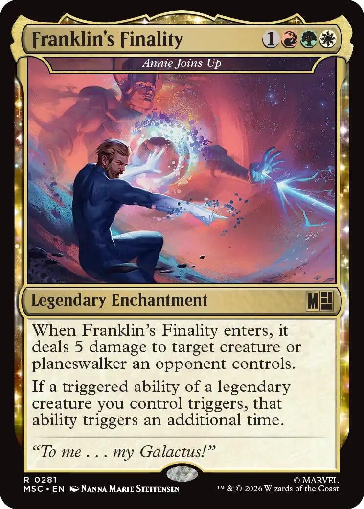 Image for Franklin's Finality - Annie Joins Up (281) (MSC) - Magic: The Gathering