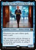 Image for Jarvis, Earth's Mightiest Butler (Surge Foil) (34) (MSC) - Magic: The Gathering