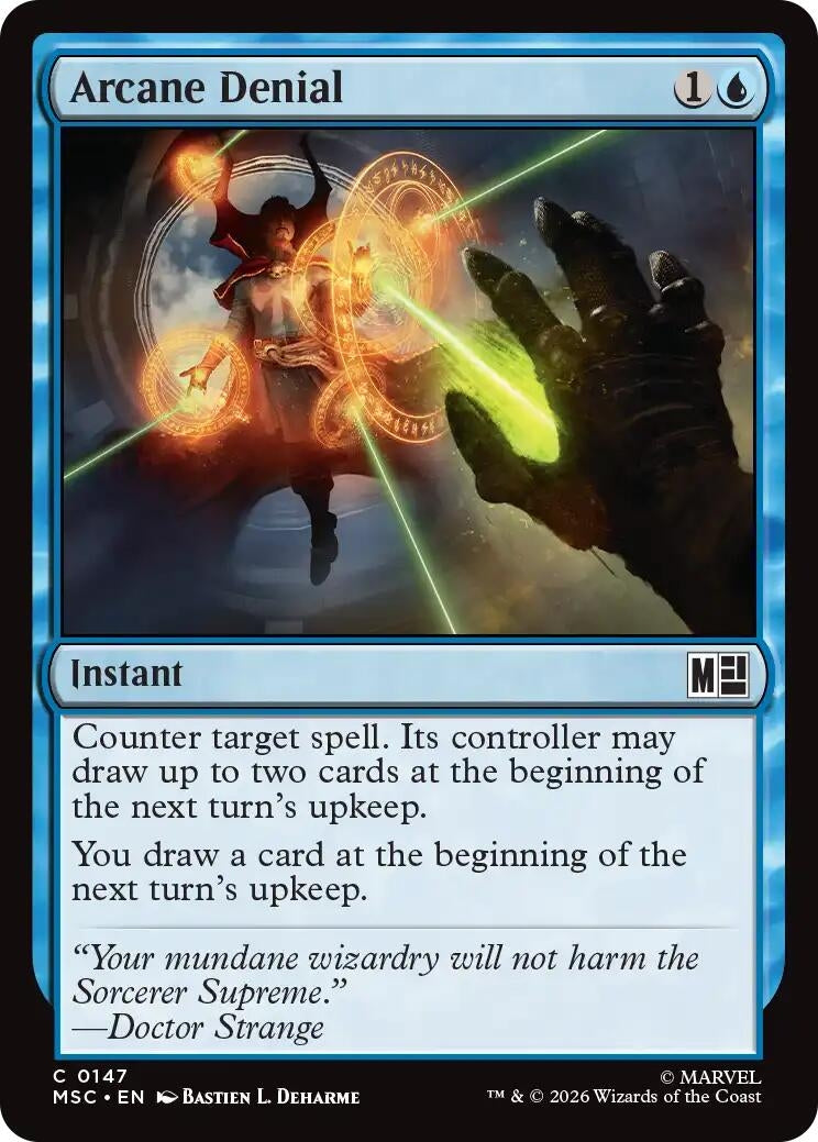 Image for Arcane Denial (Surge Foil) (147) (MSC) - Magic: The Gathering