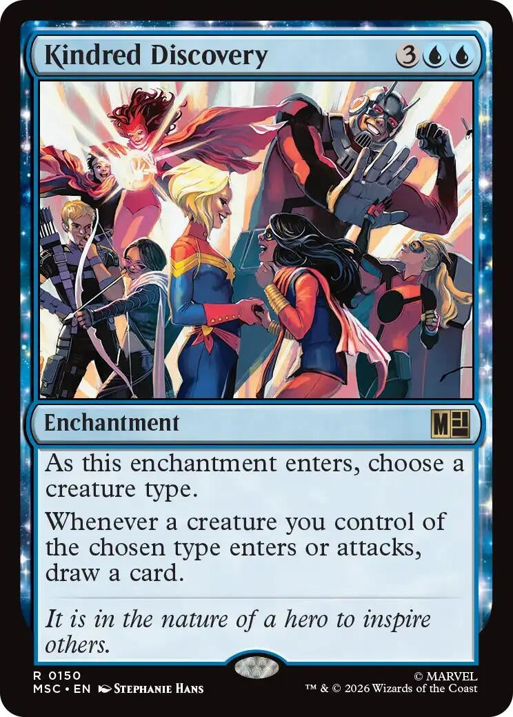 Image for Kindred Discovery (Surge Foil) (150) (MSC) - Magic: The Gathering
