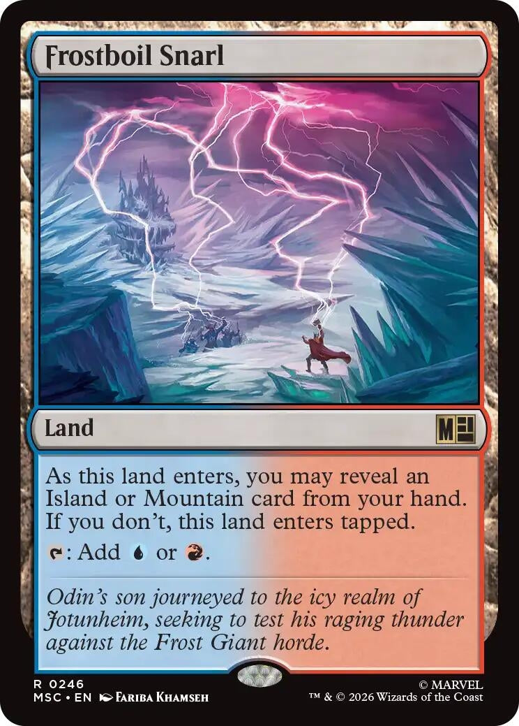 Image for Frostboil Snarl (Surge Foil) (246) (MSC) - Magic: The Gathering