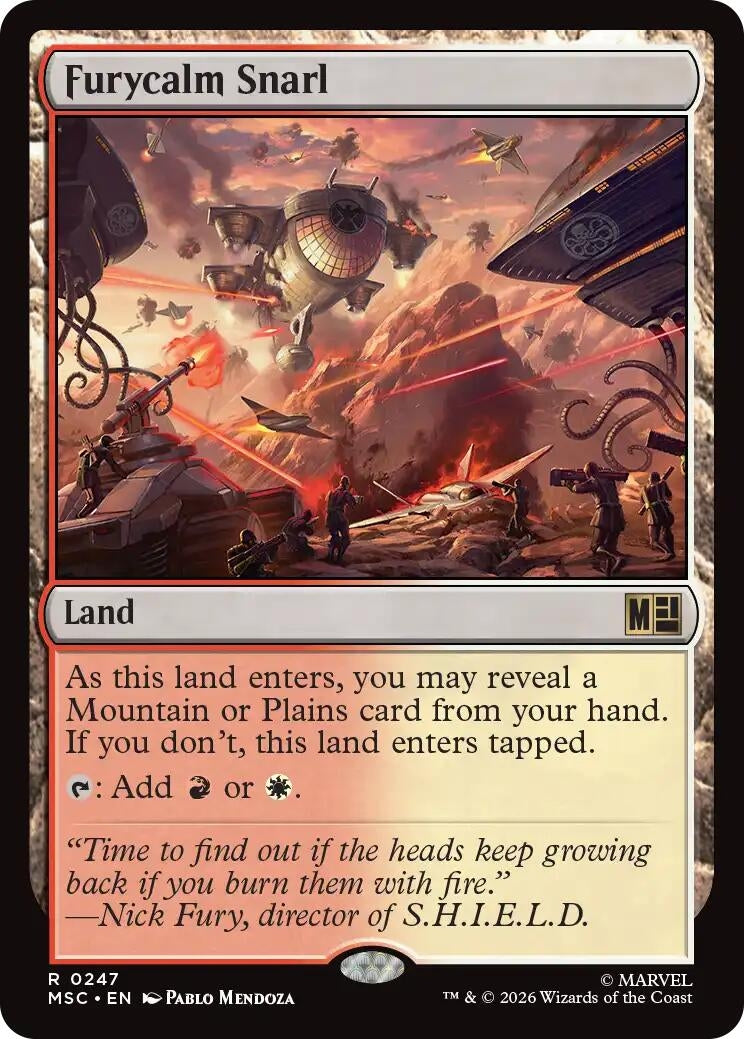Image for Furycalm Snarl (Surge Foil) (247) (MSC) - Magic: The Gathering