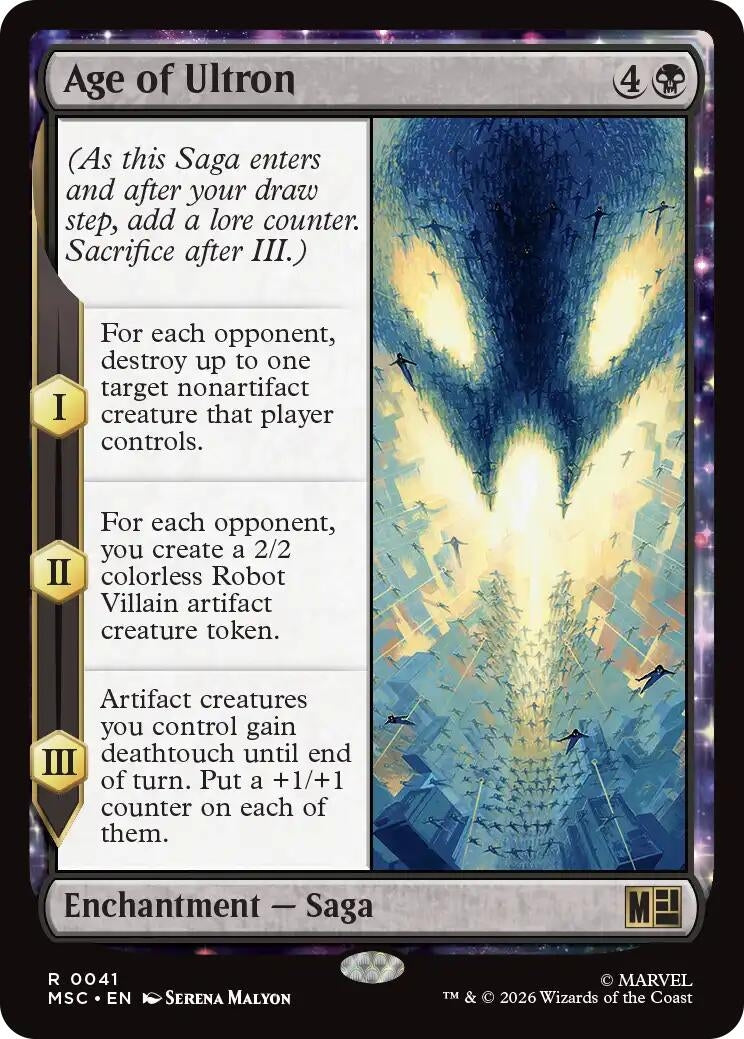 Image for Age of Ultron (Surge Foil) (41) (MSC) - Magic: The Gathering
