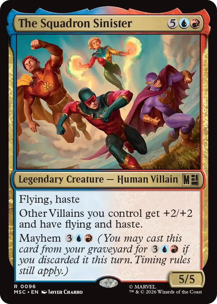 Image for The Squadron Sinister (96) (MSC) - Magic: The Gathering