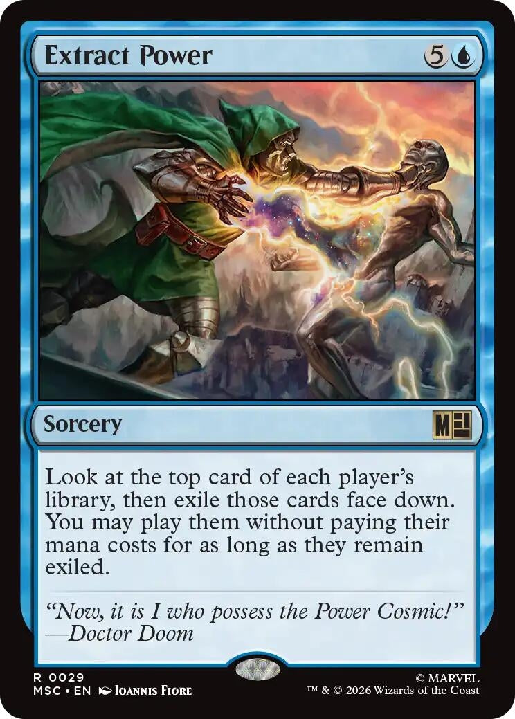 Image for Extract Power (29) (MSC) - Magic: The Gathering