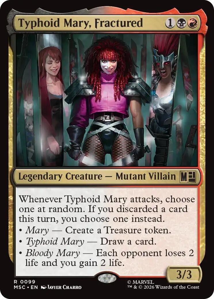 Image for Typhoid Mary, Fractured (99) (MSC) - Magic: The Gathering
