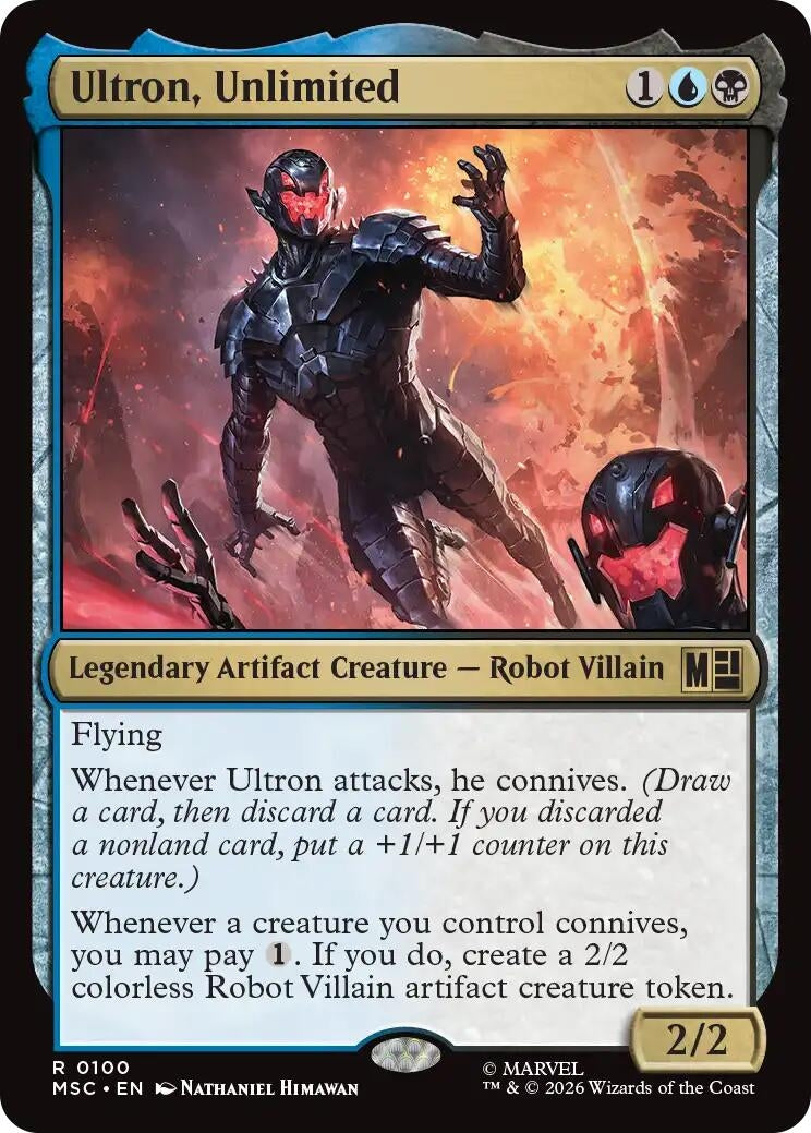 Image for Ultron, Unlimited (100) (MSC) - Magic: The Gathering