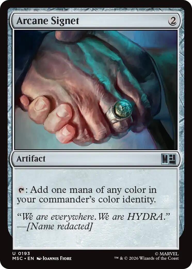 Image for Arcane Signet (0193) (193) (MSC) - Magic: The Gathering