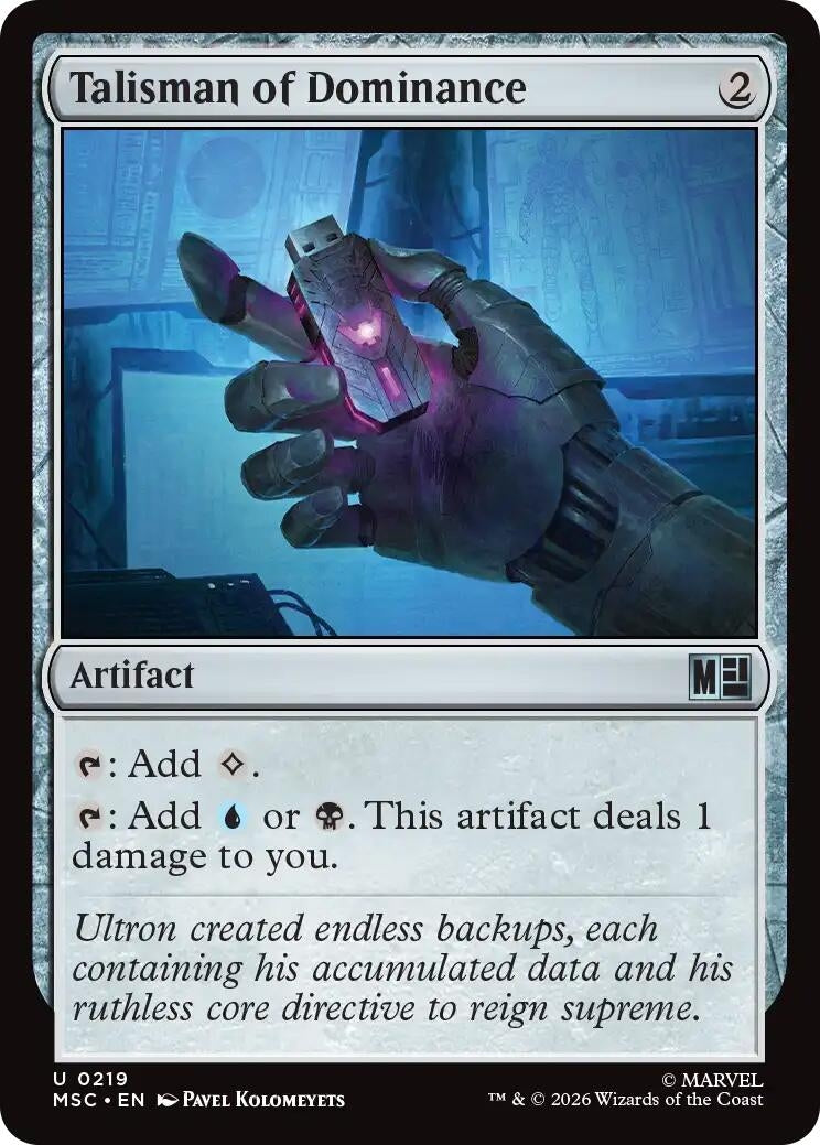 Image for Talisman of Dominance (Surge Foil) (219) (MSC) - Magic: The Gathering