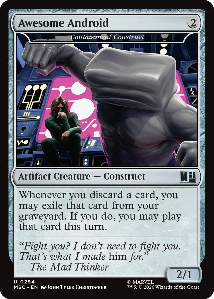 Image for Awesome Android - Containment Construct (284) (MSC) - Magic: The Gathering