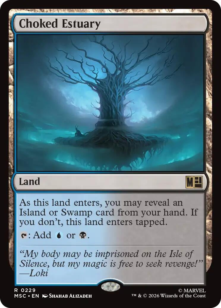 Image for Choked Estuary (Surge Foil) (229) (MSC) - Magic: The Gathering