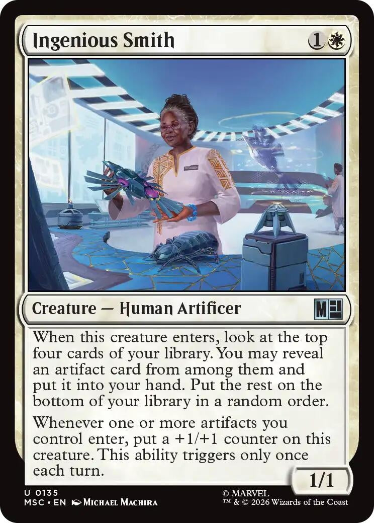 Image for Ingenious Smith (135) (MSC) - Magic: The Gathering