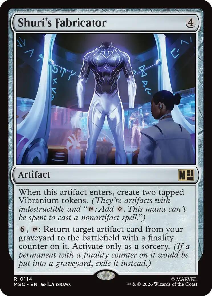 Image for Shuri's Fabricator (114) (MSC) - Magic: The Gathering