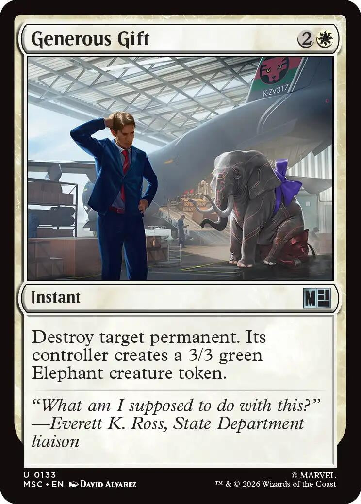 Image for Generous Gift (Surge Foil) (133) (MSC) - Magic: The Gathering