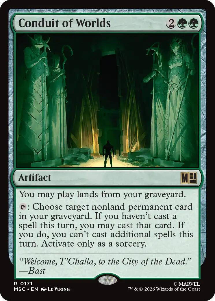 Image for Conduit of Worlds (Surge Foil) (171) (MSC) - Magic: The Gathering