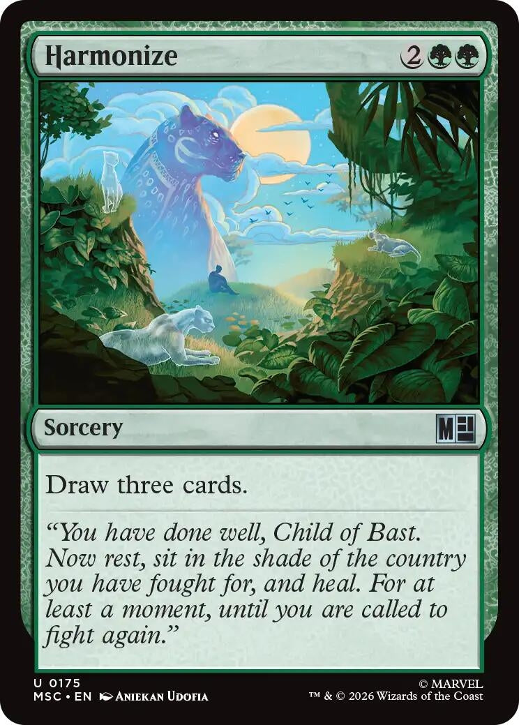 Image for Harmonize (Surge Foil) (175) (MSC) - Magic: The Gathering