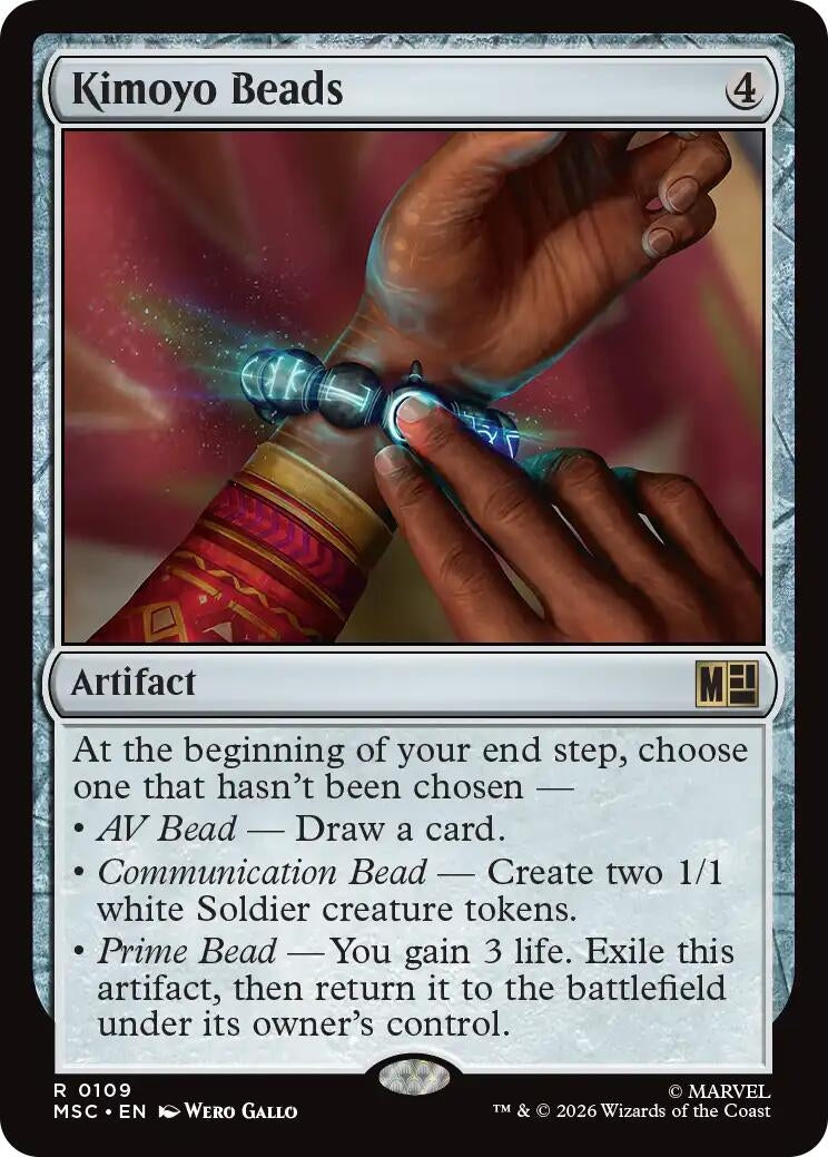 Image for Kimoyo Beads (Surge Foil) (109) (MSC) - Magic: The Gathering