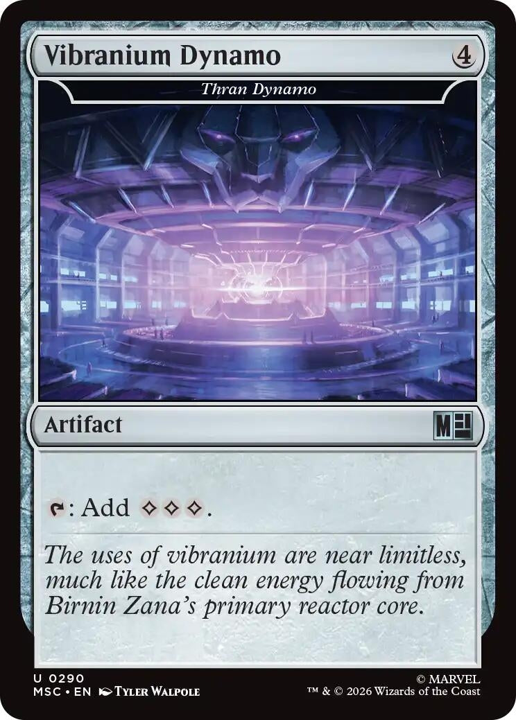Image for Vibranium Dynamo - Thran Dynamo (Surge Foil) (290) (MSC) - Magic: The Gathering