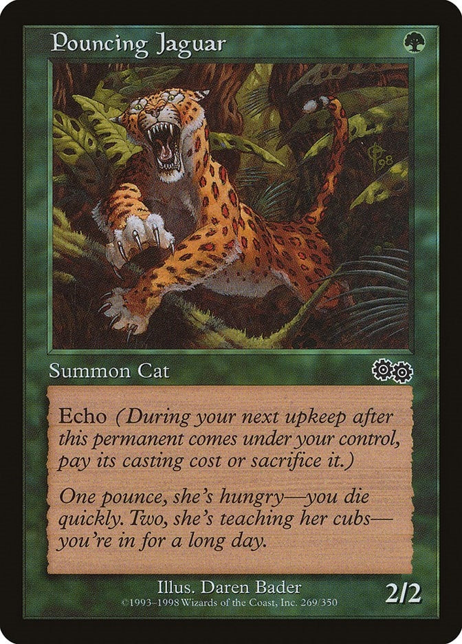 Image for Pouncing Jaguar (269) (USG) - Magic: The Gathering