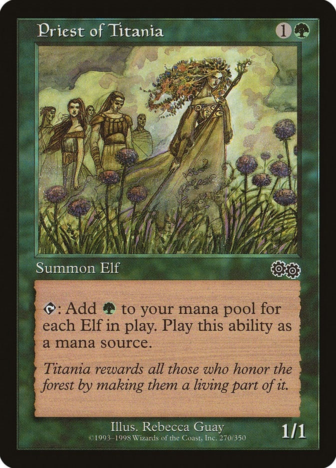 Image for Priest of Titania (270) (USG) - Magic: The Gathering