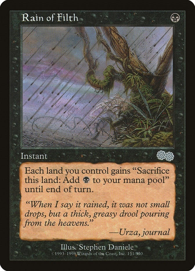 Image for Rain of Filth (151) (USG) - Magic: The Gathering