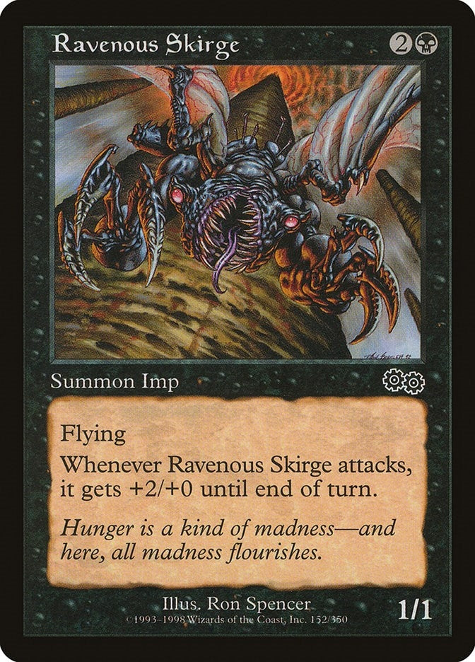 Image for Ravenous Skirge (152) (USG) - Magic: The Gathering
