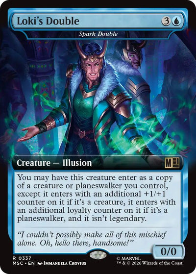 Loki's Double - Spark Double (Extended Art) (337) (MSC)