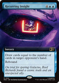 Image for Recurring Insight (Extended Art) (341) (MSC) - Magic: The Gathering