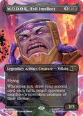 Image for M.O.D.O.K., Evil Intellect (Borderless) (509) (MSC) - Magic: The Gathering