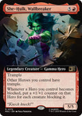 Image for She-Hulk, Wallbreaker (Extended Art) (372) (MSC) - Magic: The Gathering