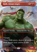 Image for Hulk, Always Angry (Borderless) (502) (MSC) - Magic: The Gathering