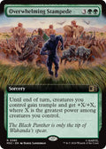 Image for Overwhelming Stampede (Extended Art) (385) (MSC) - Magic: The Gathering