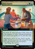 Image for First Family (Extended Art) (401) (MSC) - Magic: The Gathering